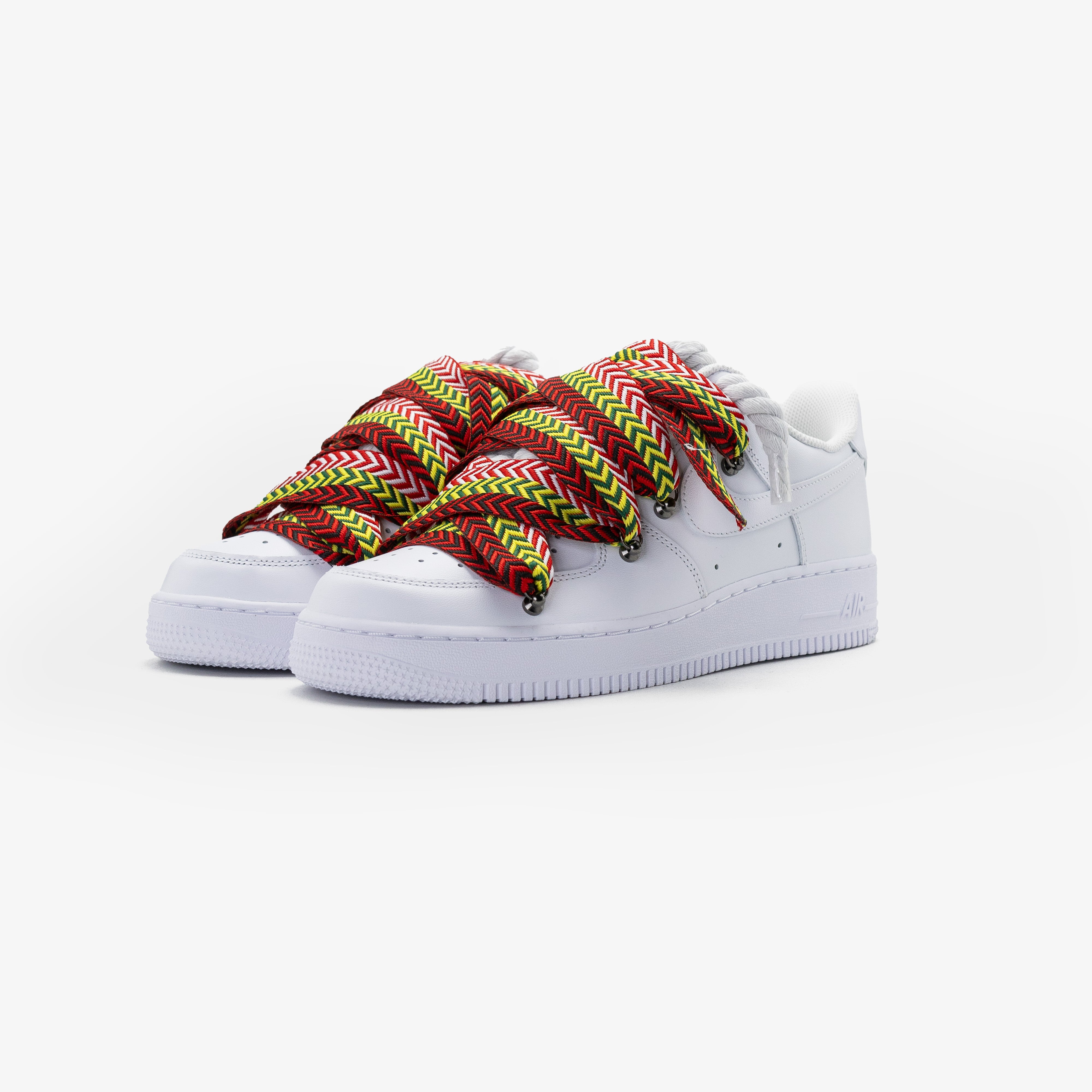 Nike Air Force 1 White “Lanvin Multi Red Rope”