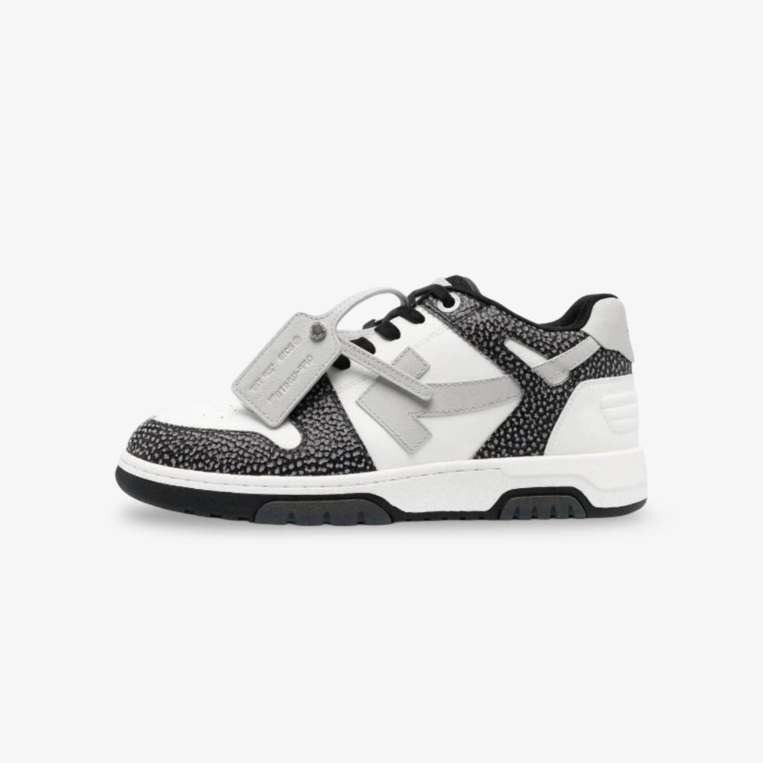 Off White Out Of Office Low-Top "Black White"