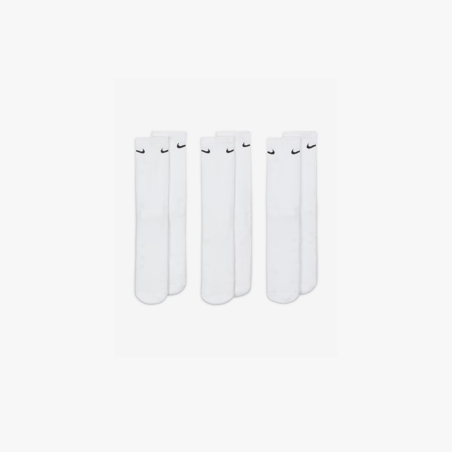 Pachet Sosete Nike "White Everyday" (3 buc)