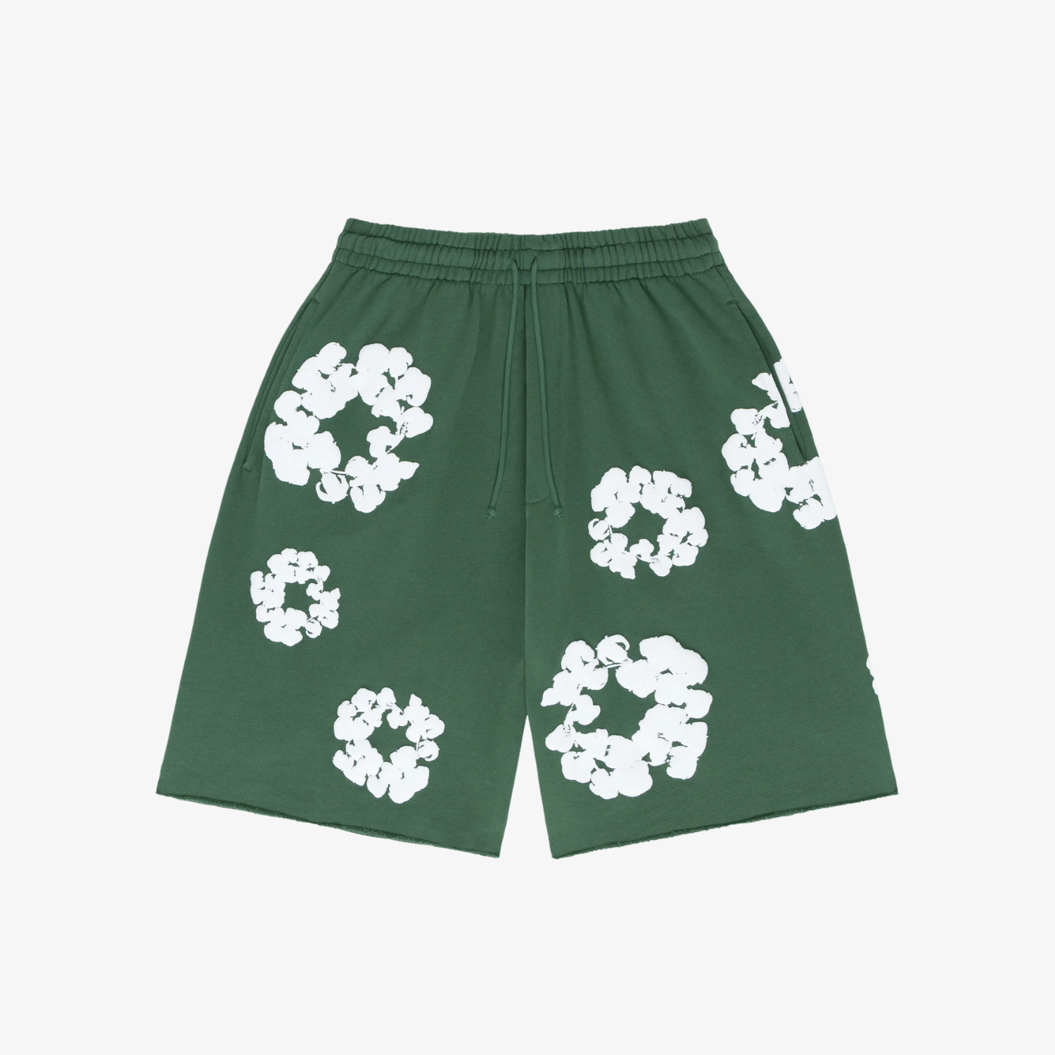 Pantaloni Scurti Denim Tears "Green White"