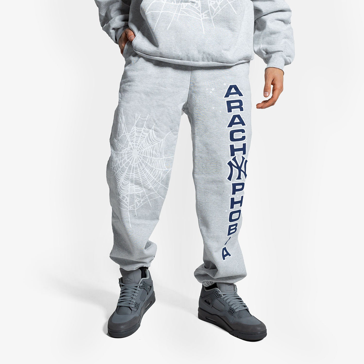 Pantaloni Trening SP5DER "Ash Grey NY"