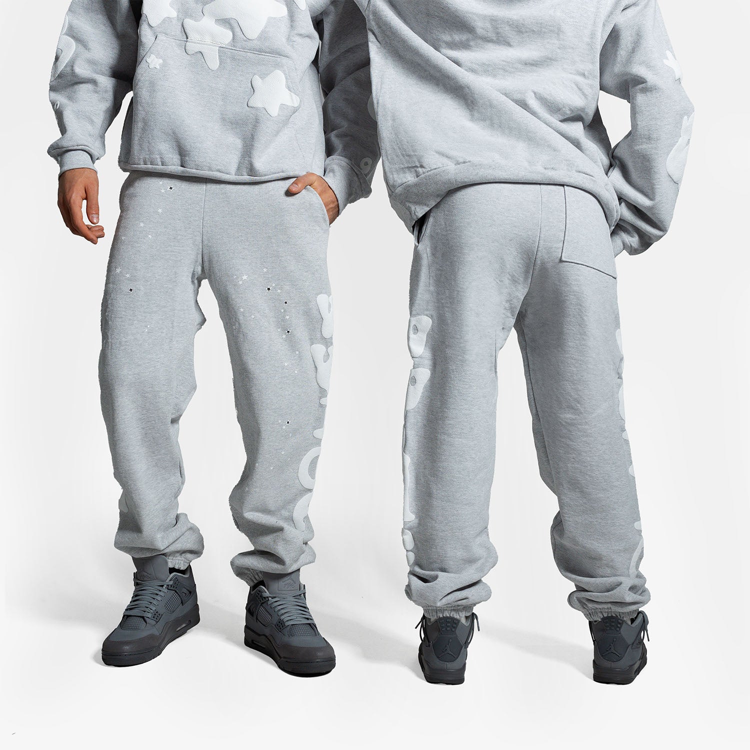 Pantaloni Trening SP5DER "Grey Beluga"