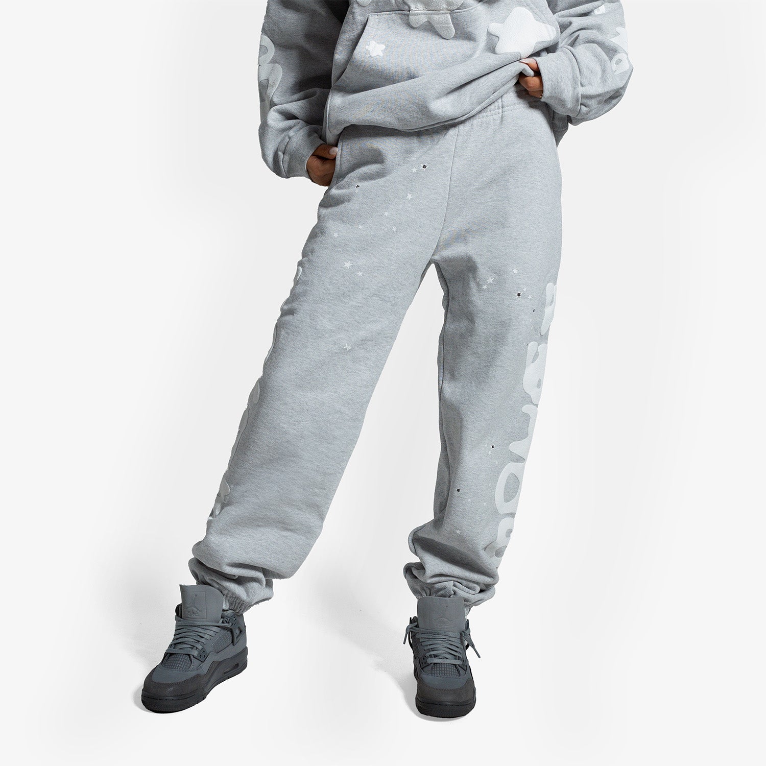 Pantaloni Trening SP5DER "Grey Beluga"