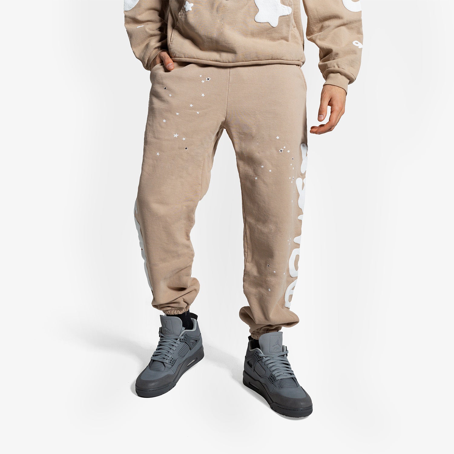 Pantaloni Trening SP5DER "Sand Beluga"