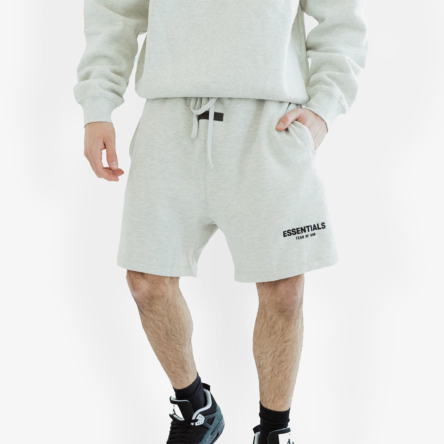 Pantaloni Scurti Essentials Fear of God "Light Oatmeal"