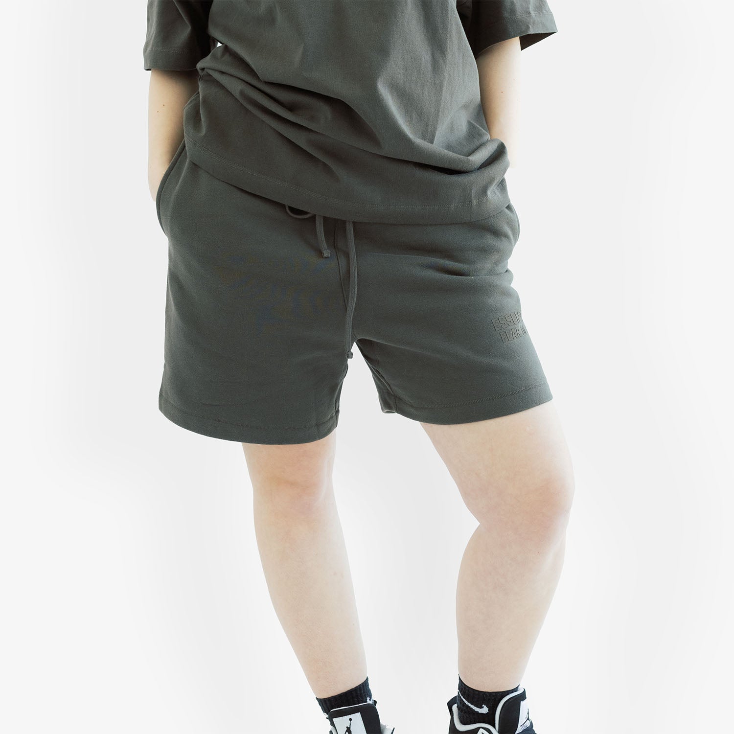 Pantaloni Scurti Essentials Fear of God "Off Black"