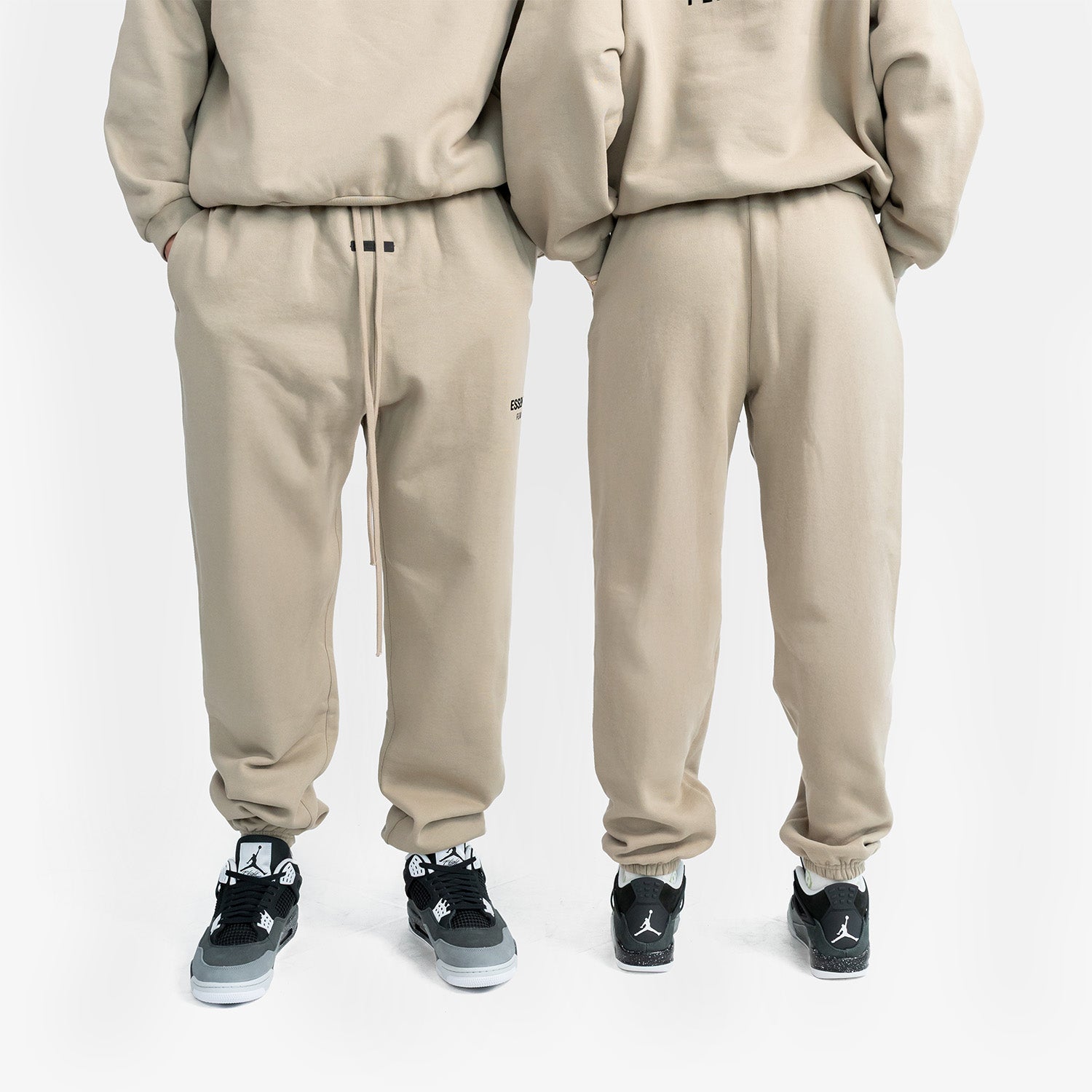 Set Hanorac & Pantaloni Lungi Essentials Fear Of God "Desert Sand"