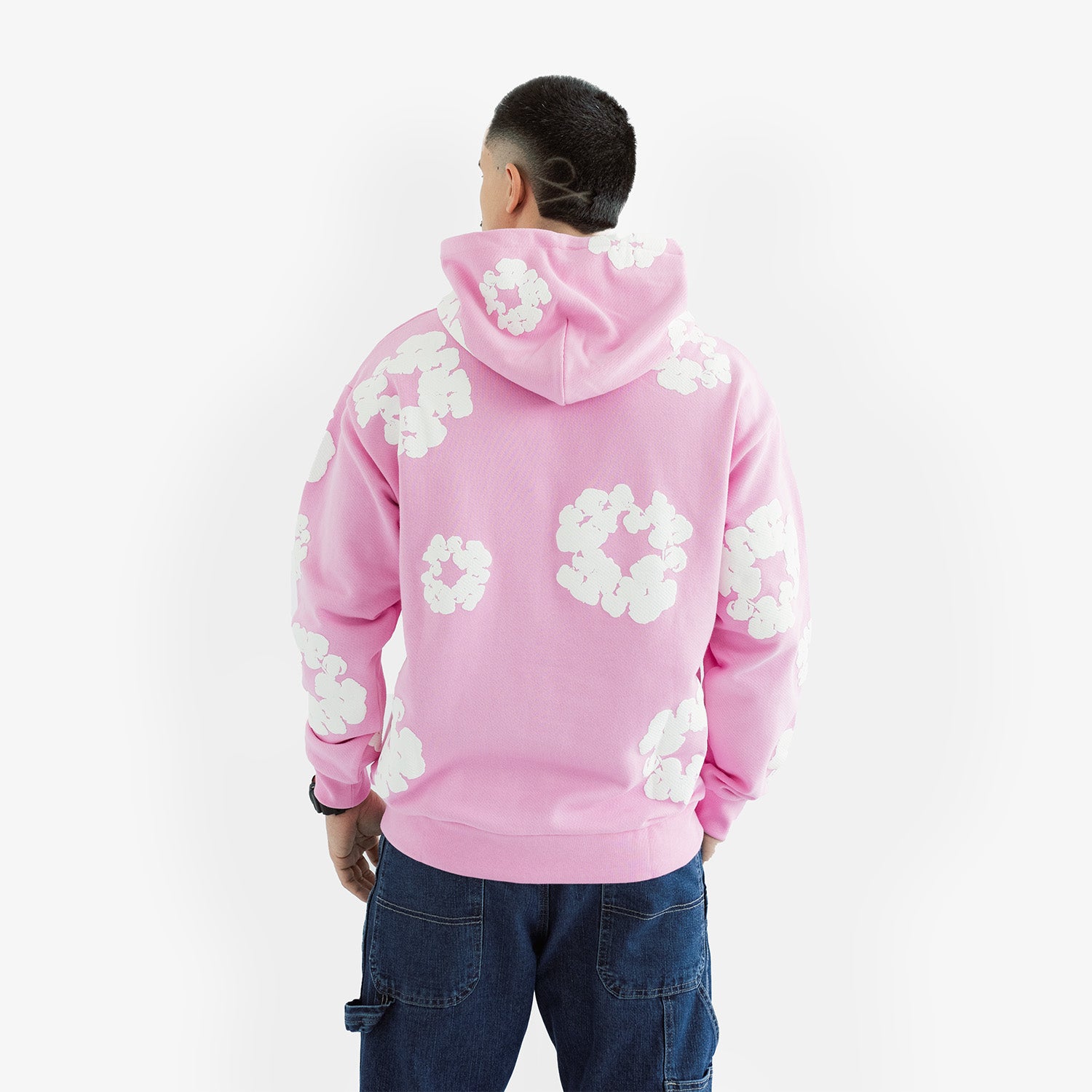 Hanorac Denim Tears "Pink White"