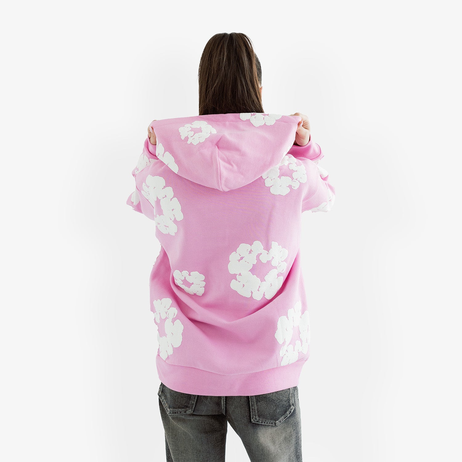 Hanorac Denim Tears "Pink White"