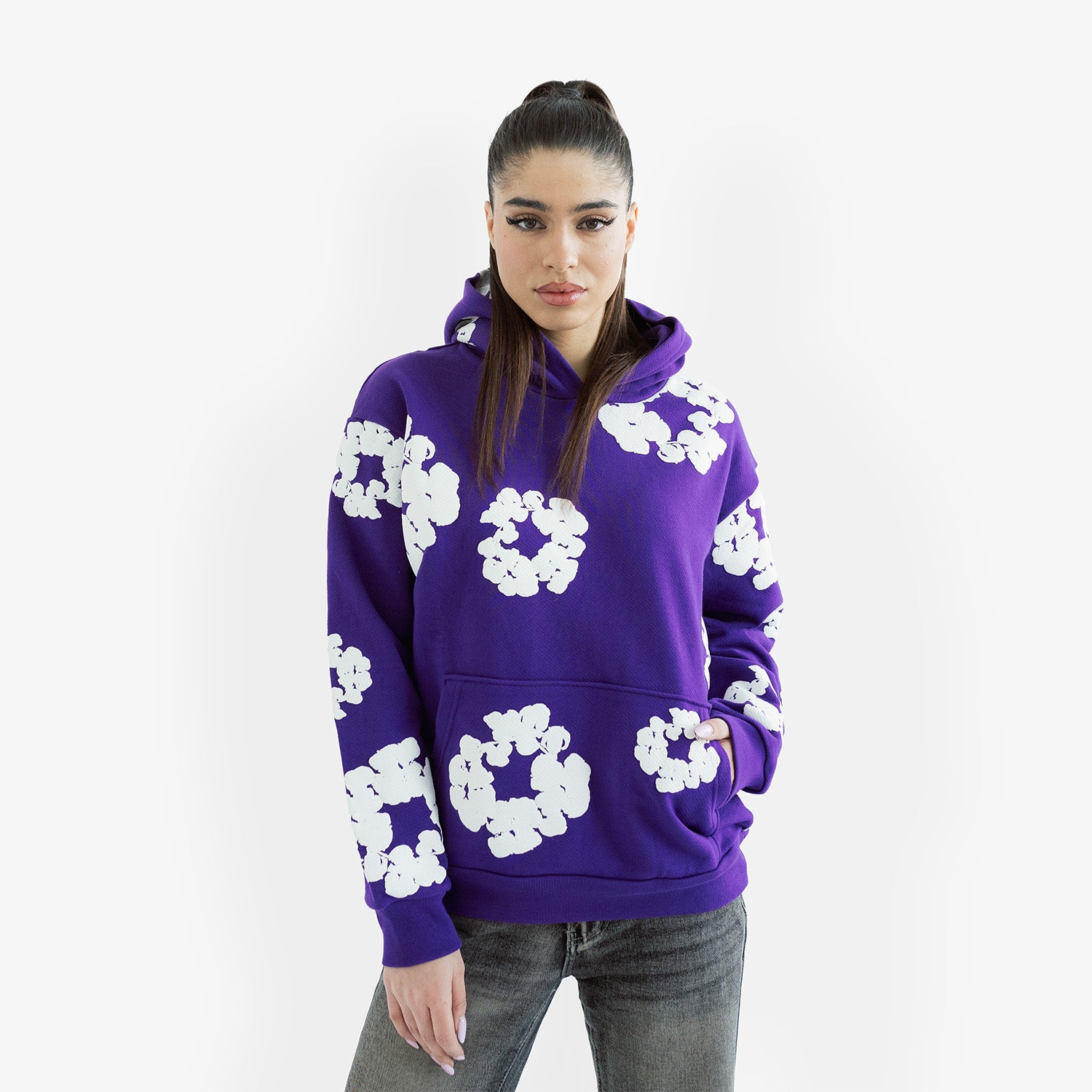 Hanorac Denim Tears "Purple White"