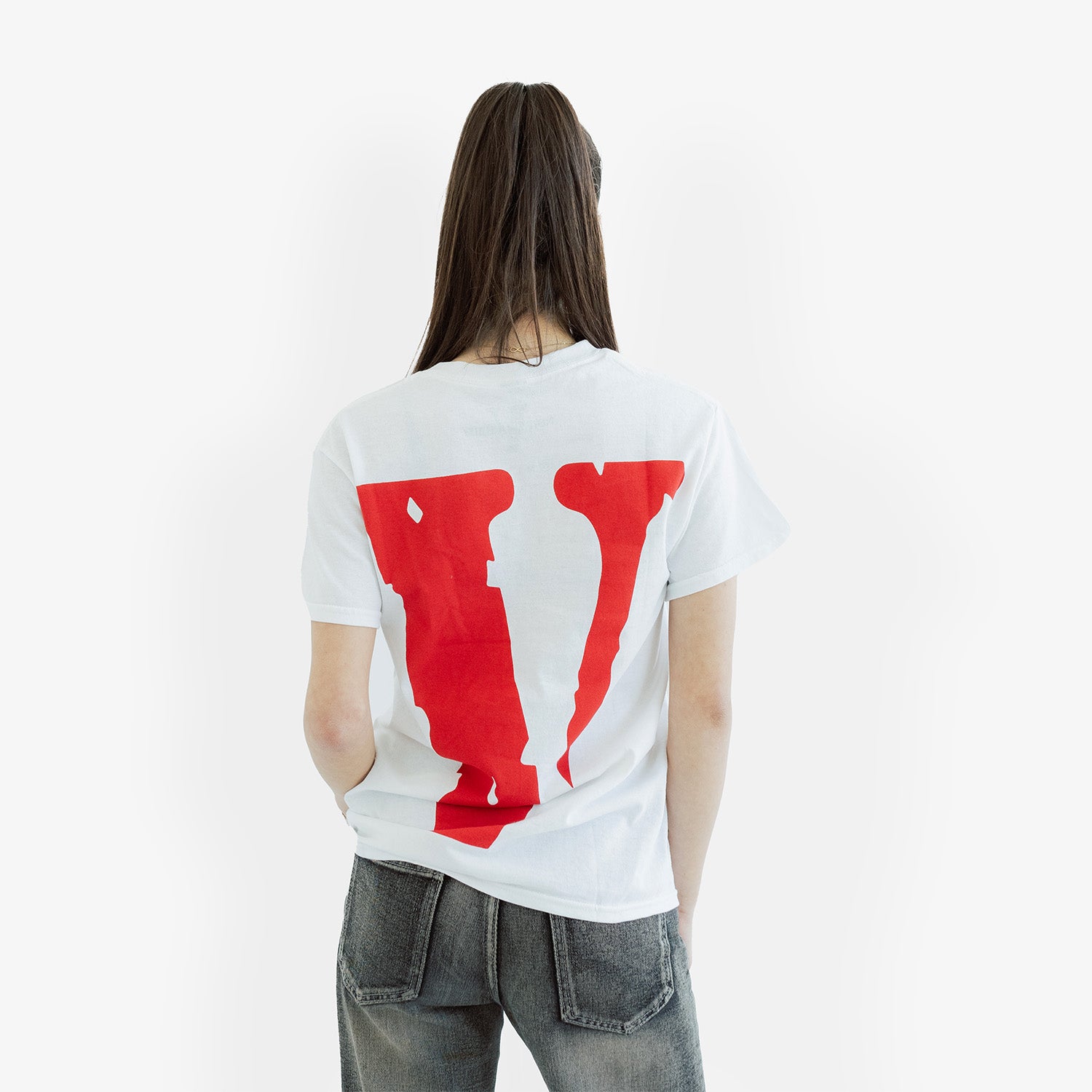 Tricou YoungBoy NBA x Vlone "Reapers Child" White