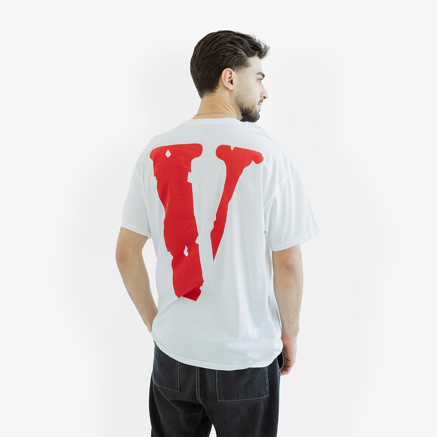 Tricou YoungBoy NBA x Vlone "Reapers Child" White