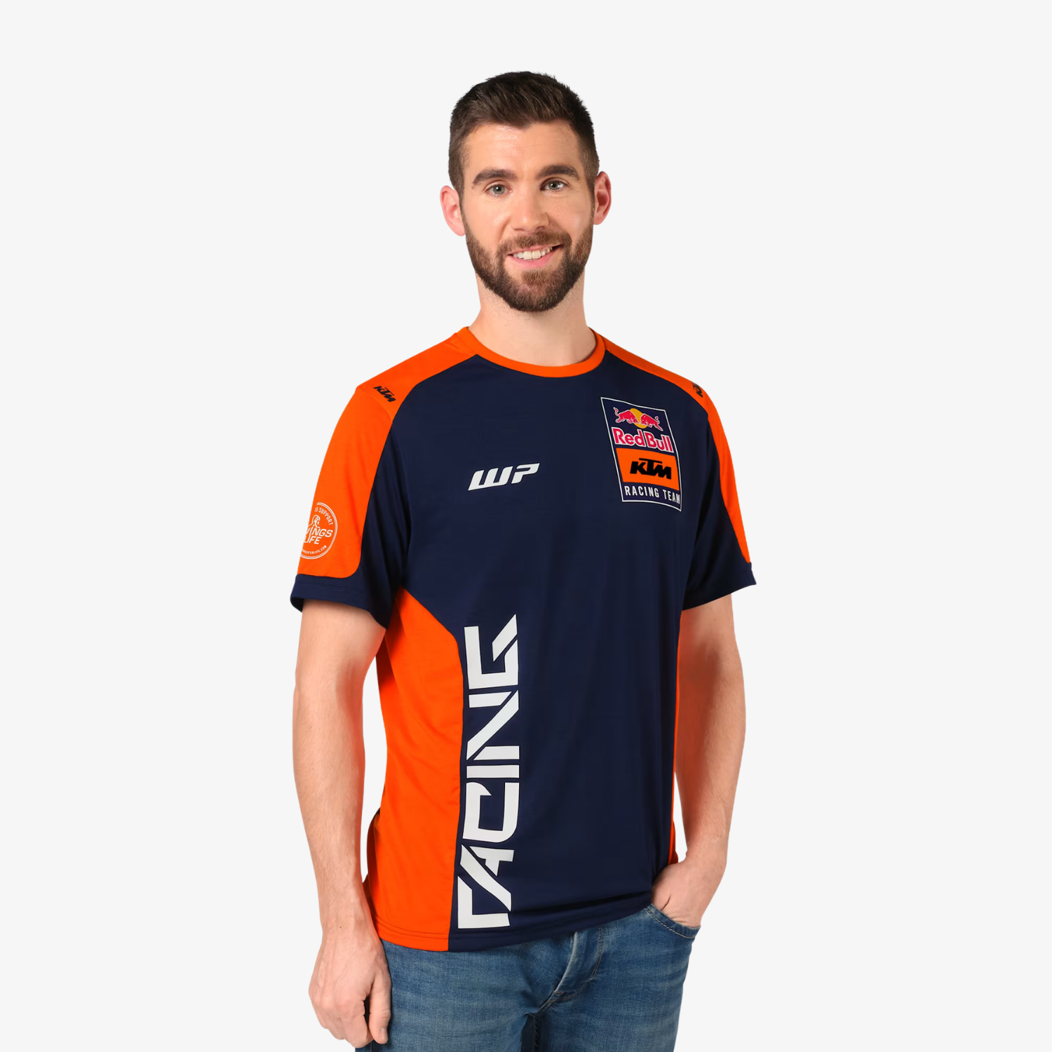 Tricou Replica Team Red Bull Racing "Blue/Orange"