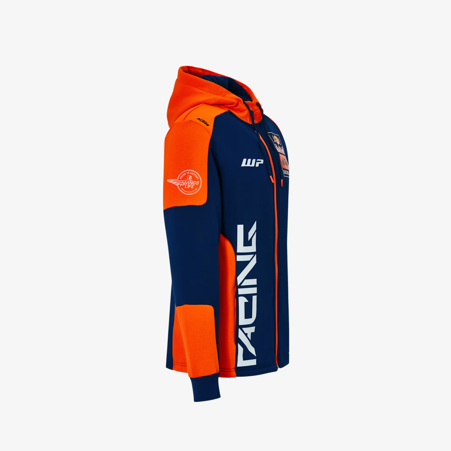 Hanorac cu Fermoar Replica Team Red Bull Racing "Blue/Orange"