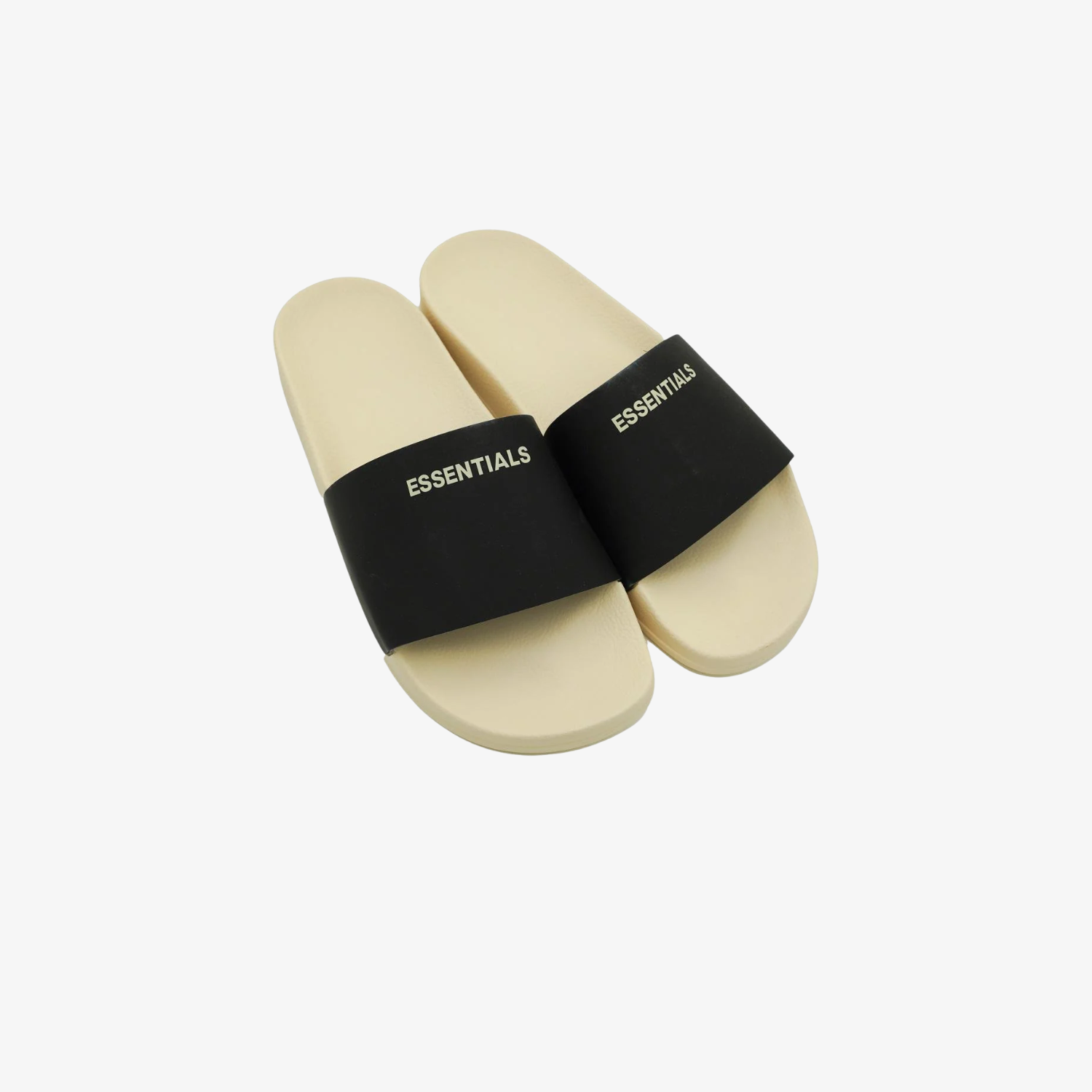 Slippers Essentials Fear Of God "Cream Black"