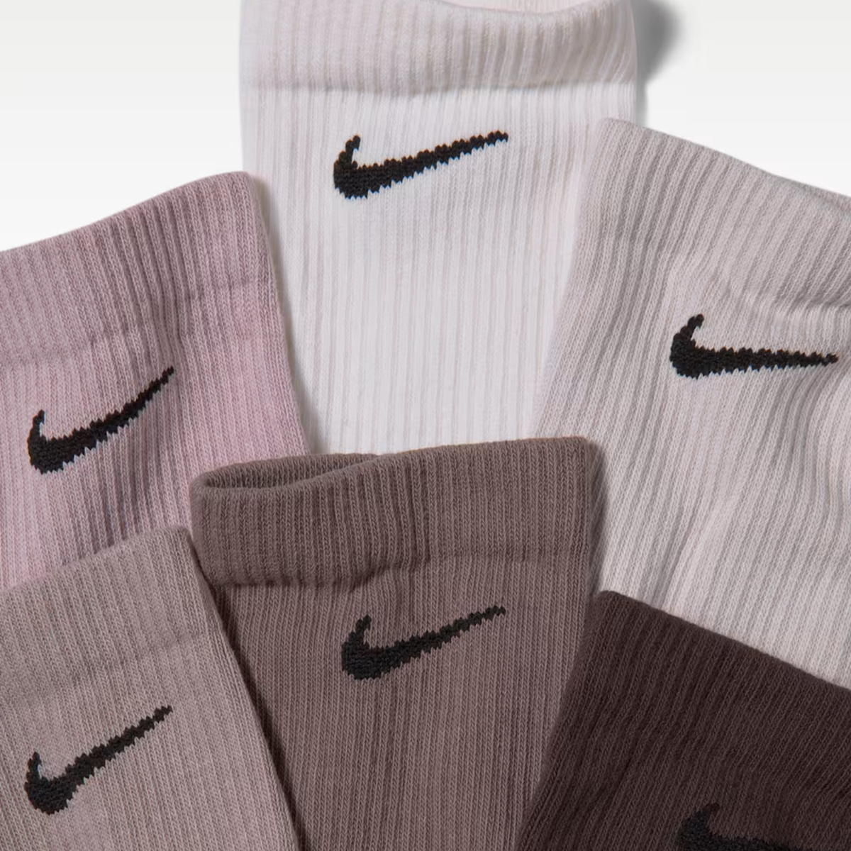Sosete Nike "Everyday Elevated Crew" - Pachet de 6