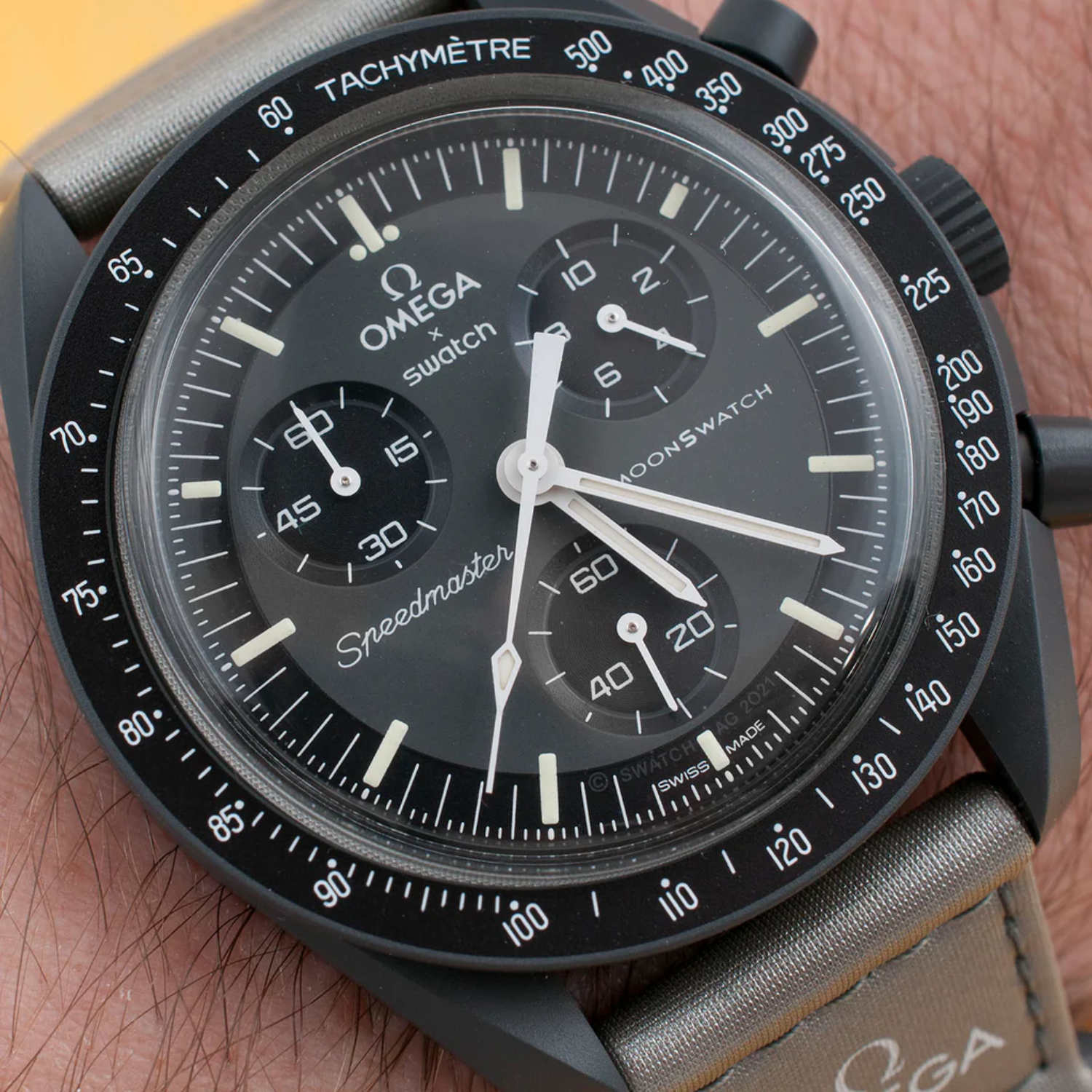 Swatch x Omega Bioceramic Moonswatch "Mission to Mercury"