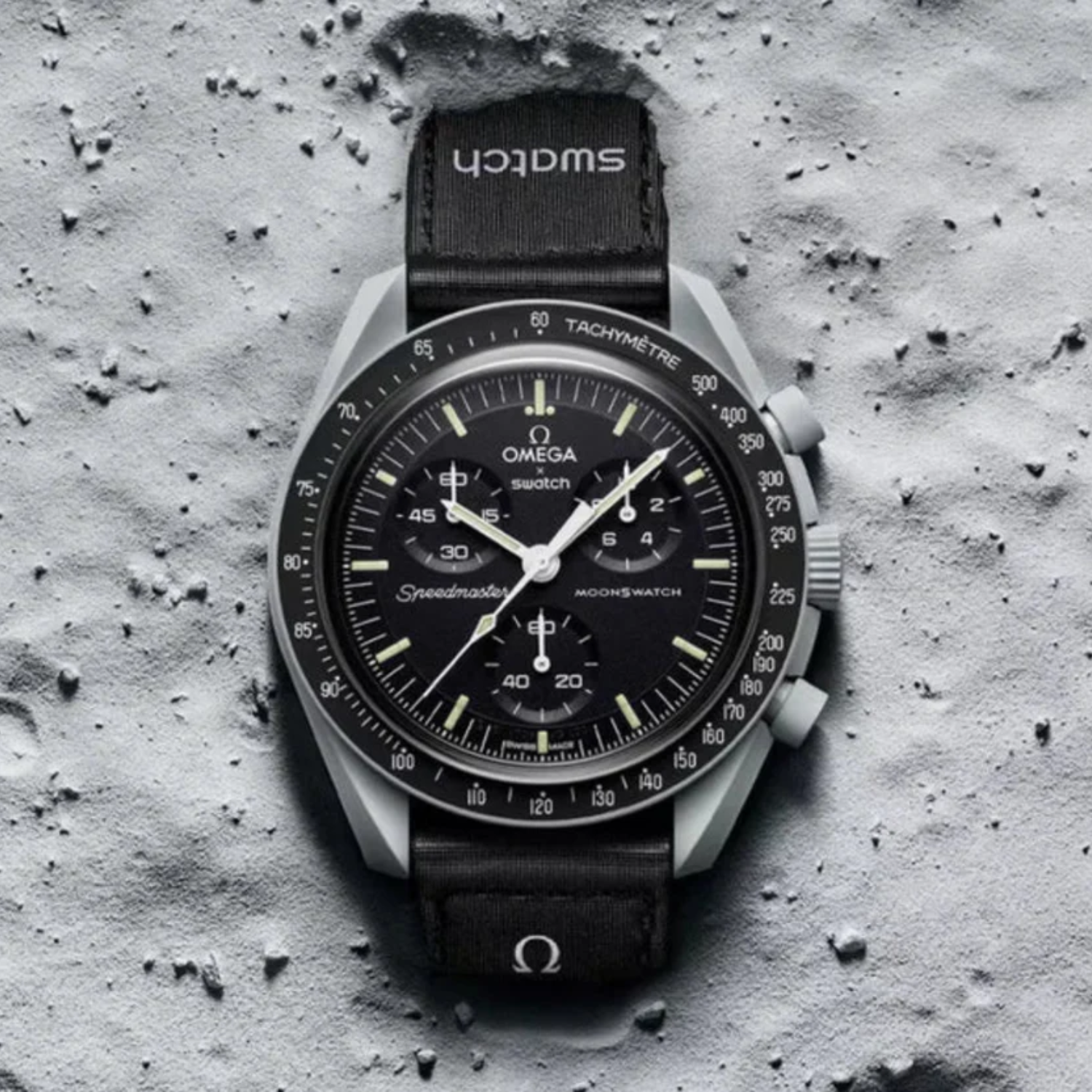 Swatch x Omega Bioceramic Moonswatch "Mission to the Moon"