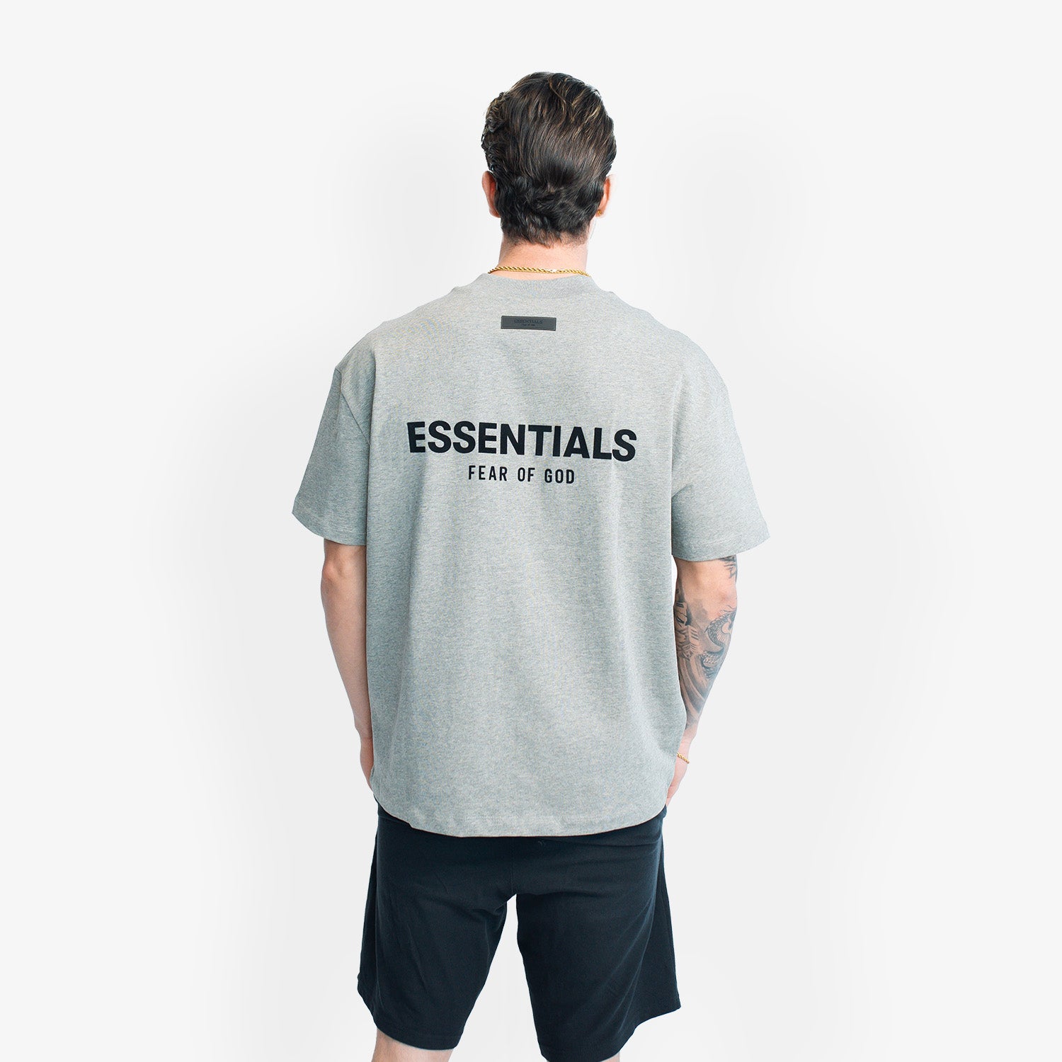 Tricou Essentials Fear of God "Dark Oatmeal"