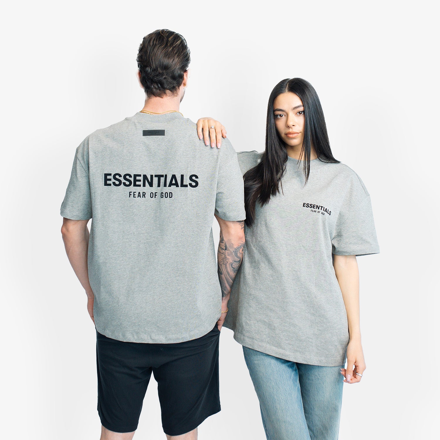 Tricou Essentials Fear of God "Dark Oatmeal"