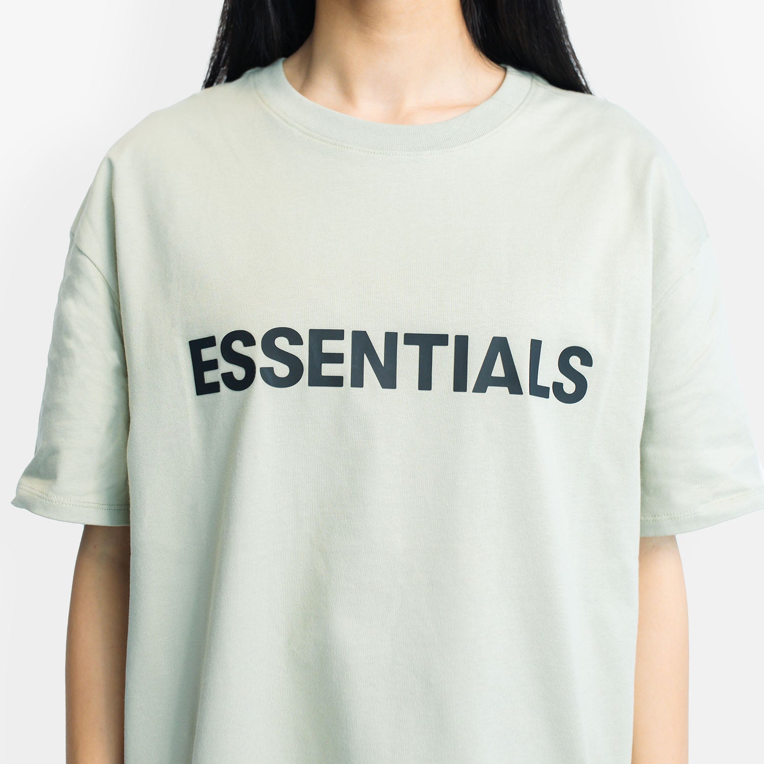 Tricou Essentials Fear of God Applique "Avocado"