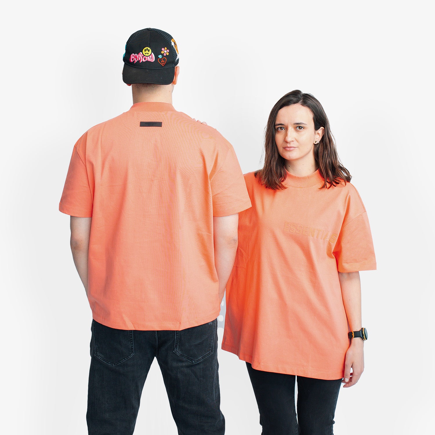 Tricou Essentials Fear of God "Coral"