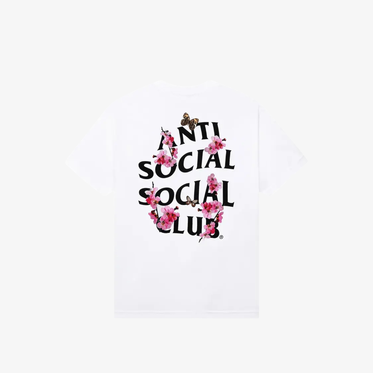 Tricou Anti Social Social Club "White Butterfly"
