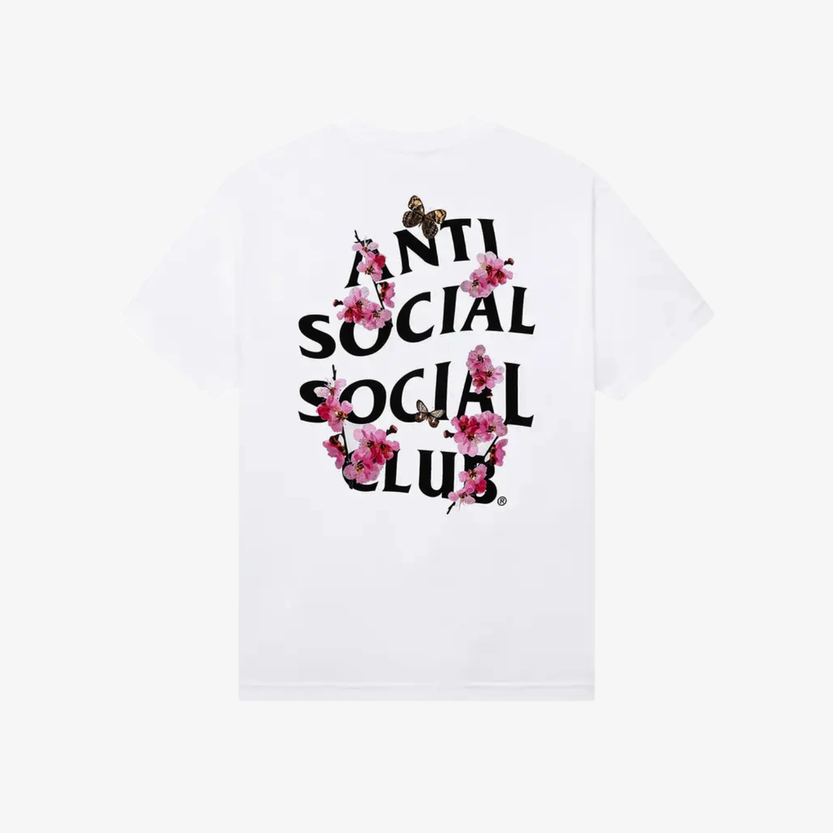 Tricou Anti Social Social Club "White Butterfly"