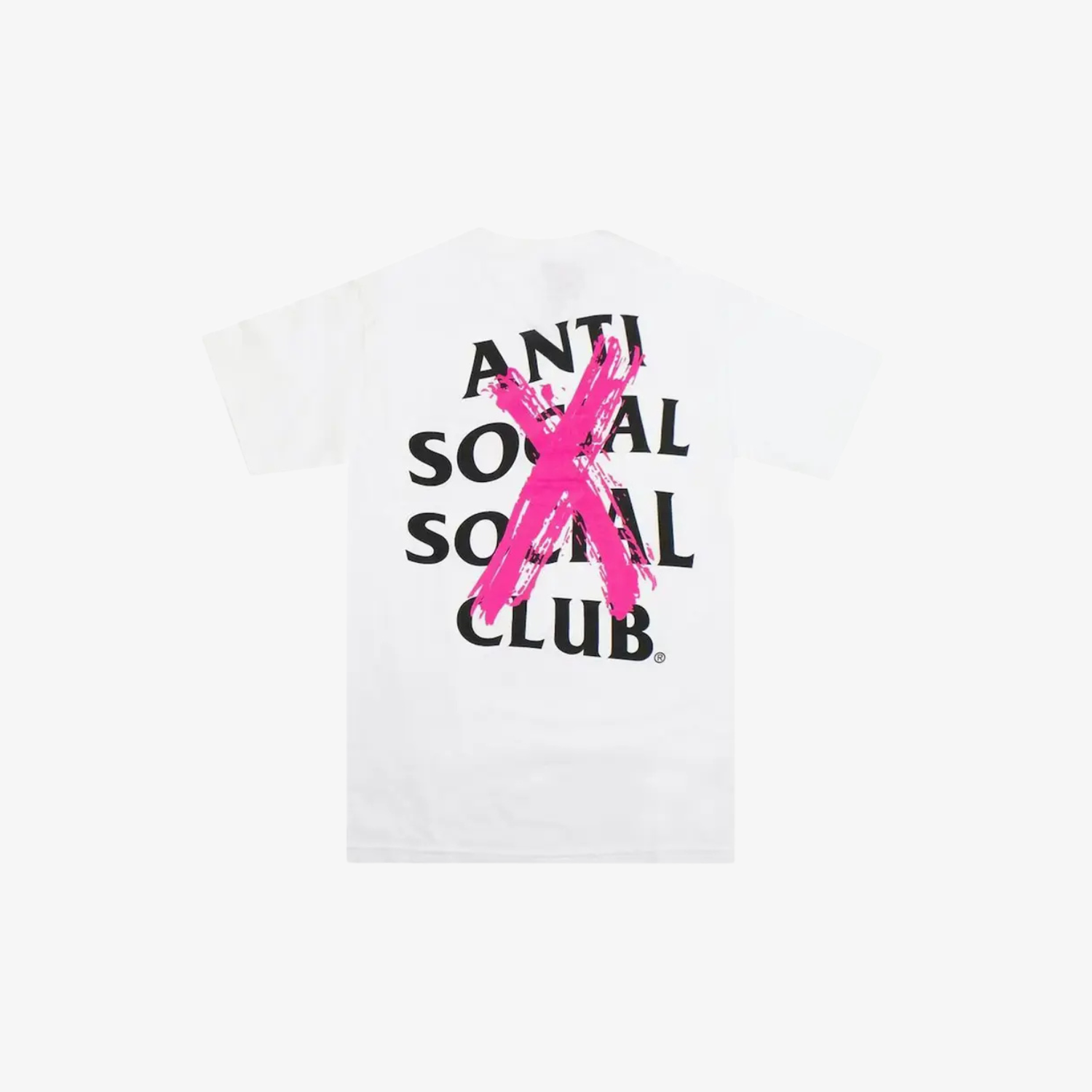 Tricou Anti Social Social Club "X White Pink"