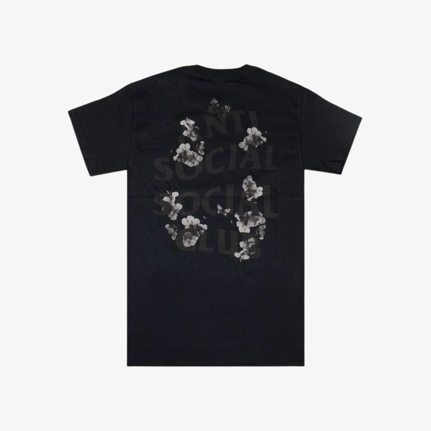 Tricou Anti Social Social Club "Black Flowers"