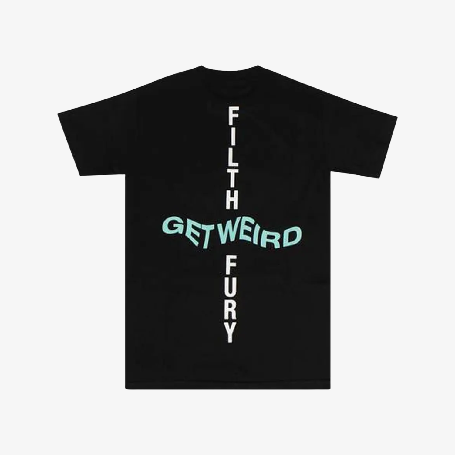 Tricou Anti Social Social Club x Neighborhood "Black Filth Fury"