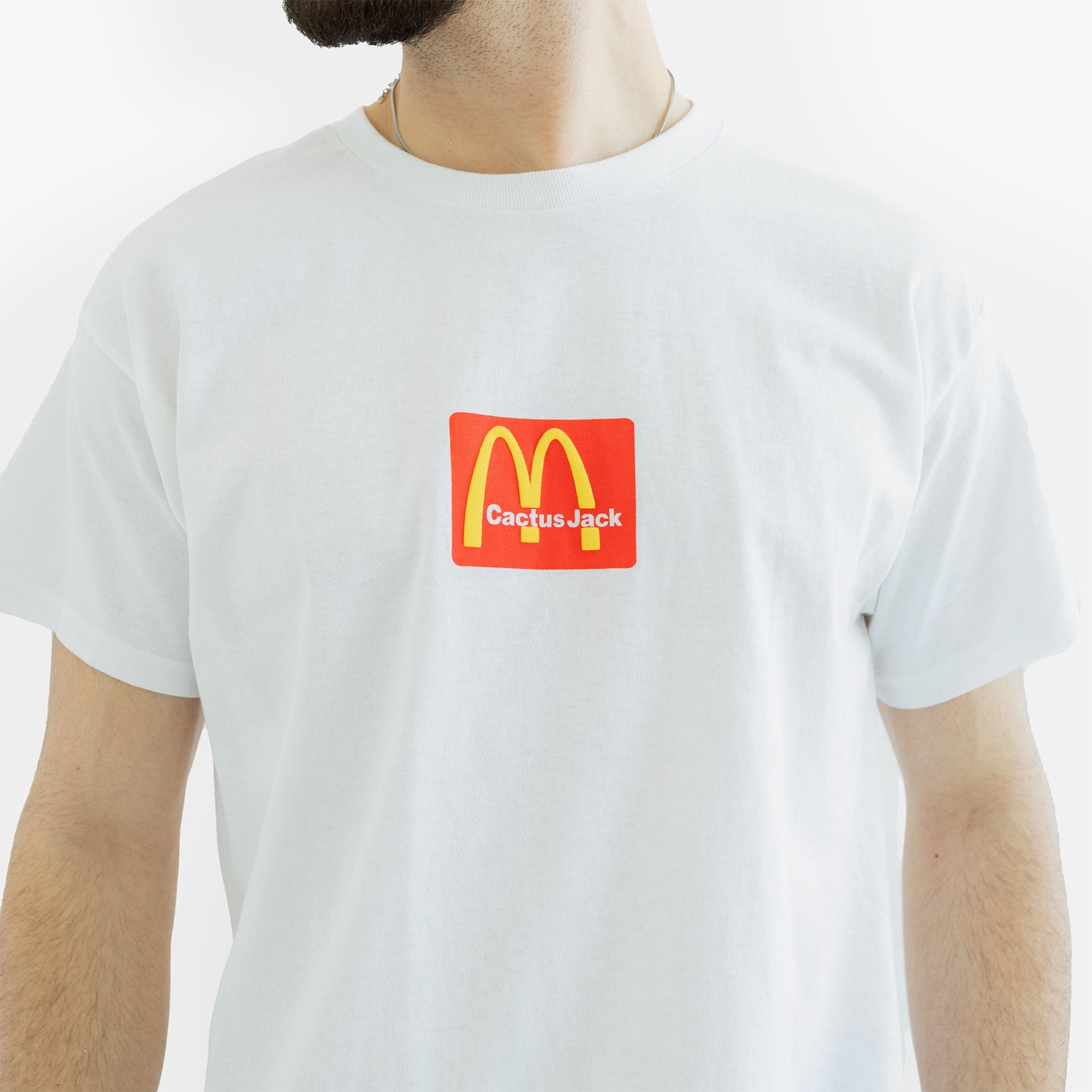 Tricou Cactus Jack x McDonalds "White"