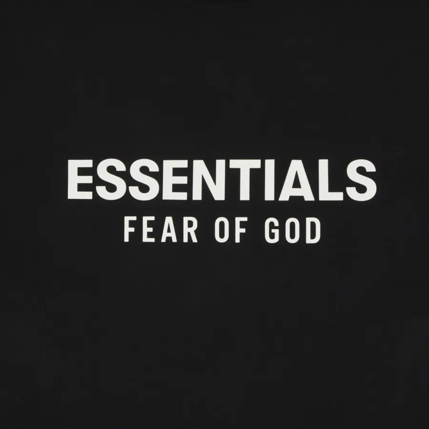 Tricou Essentials Fear of God "Black White" - Ultra Oversized Fit