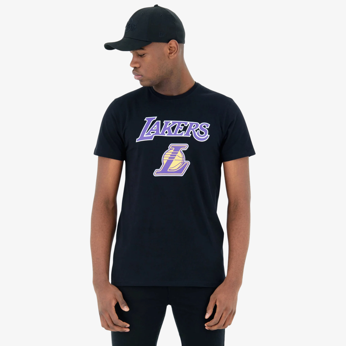 Tricou LA Lakers x New Era NBA "Black"