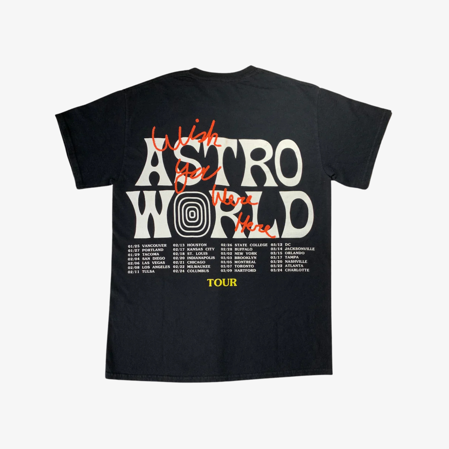 Tricou Travis Scott "Astro World"