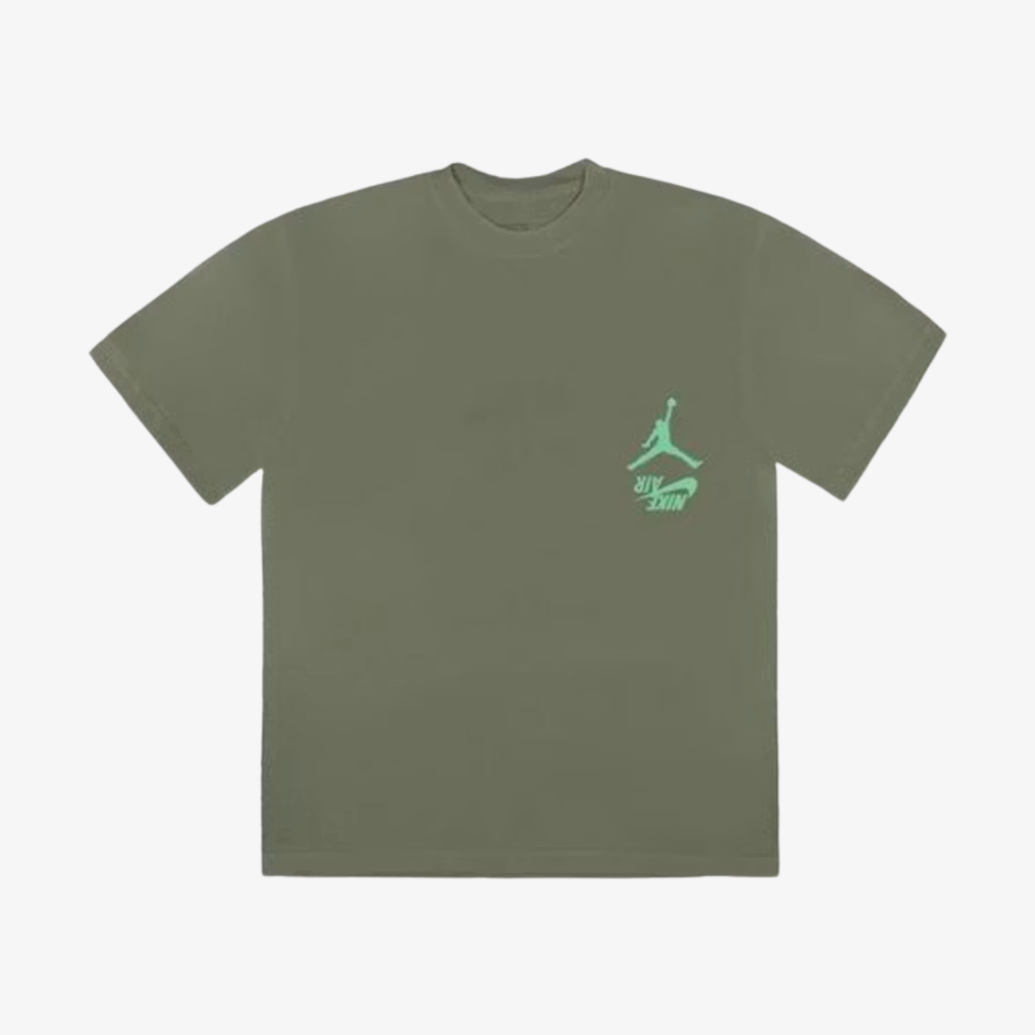 Tricou Travis Scott "Highest Jordan Olive"