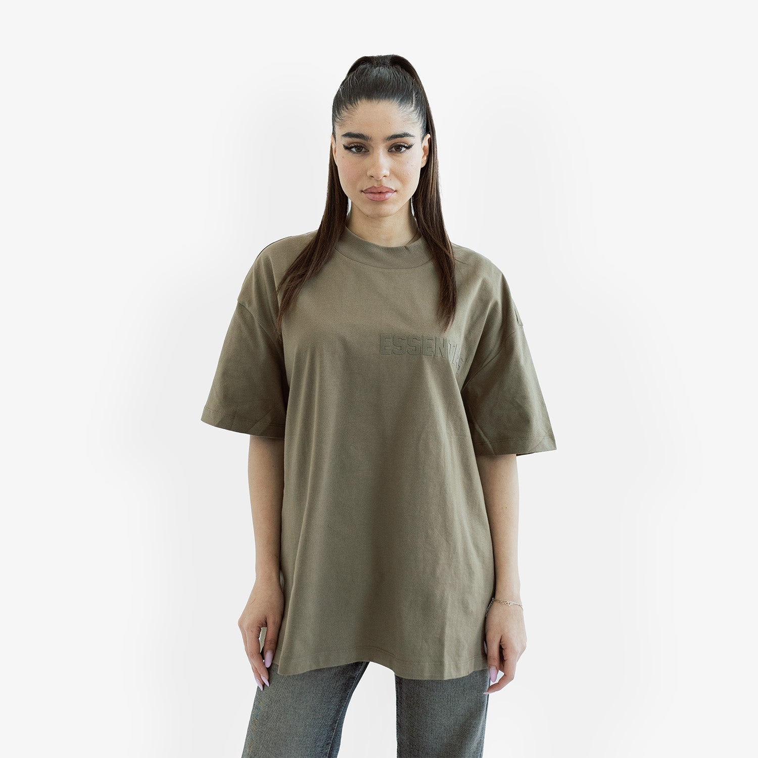 Tricou Essentials Fear of God "Wood"
