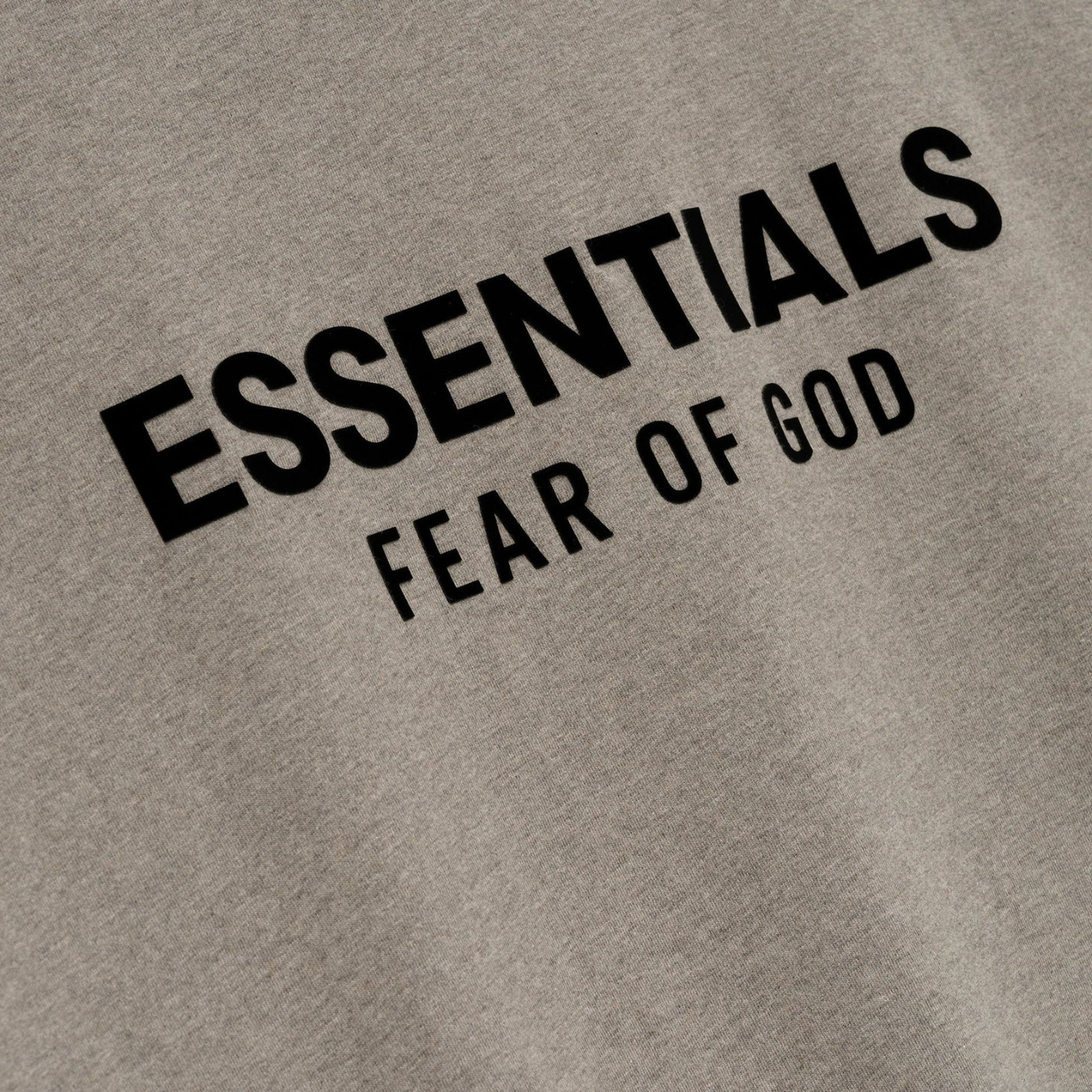 Tricou Essentials Fear of God "Heather Grey SS25" - Oversized Fit