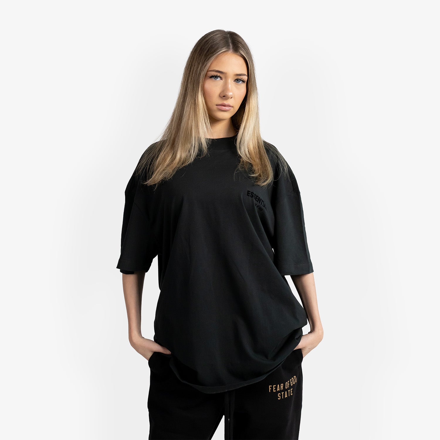 Tricou Essentials Fear of God "Stretch Limo"