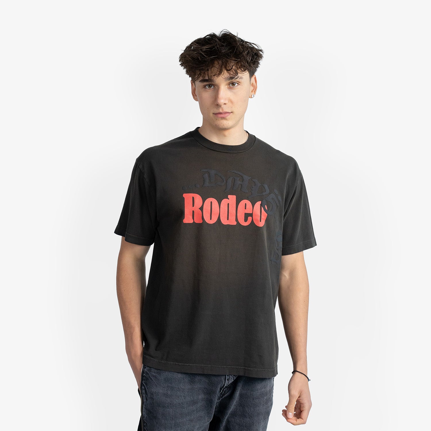 Tricou Travis Scott x Sp5der "Days Before Rodeo Black"