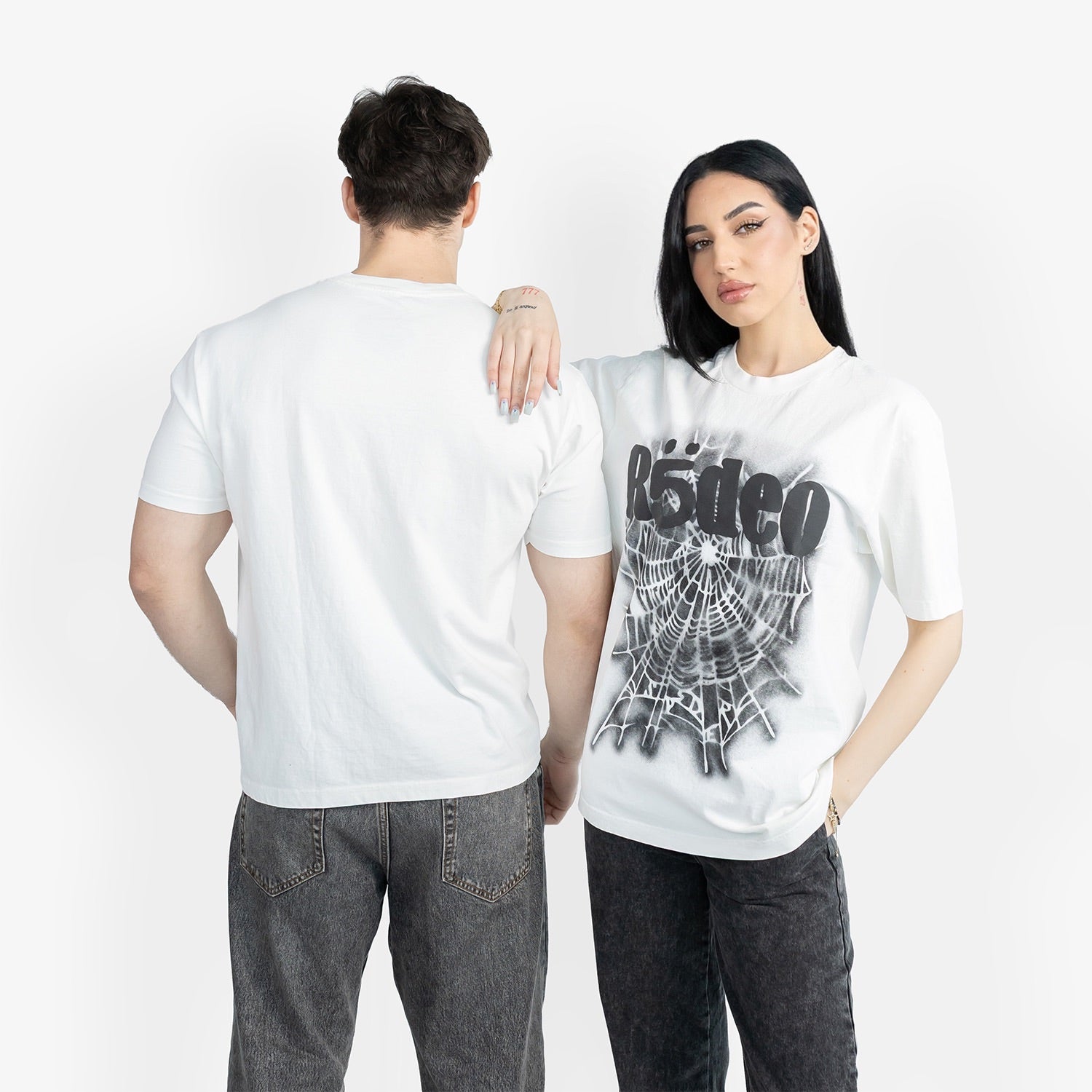 Tricou Travis Scott x Sp5der "Days Before Rodeo Web"