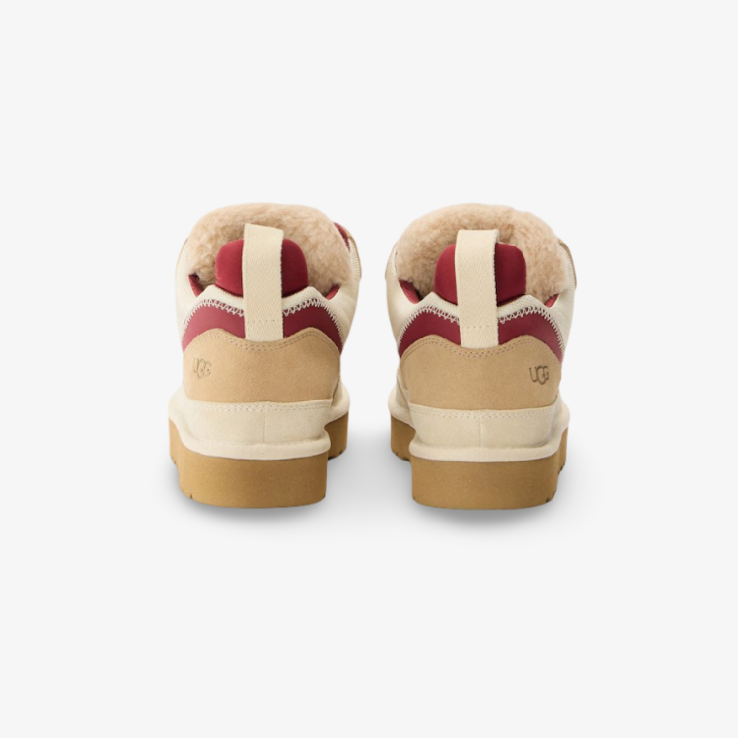 UGG Lowmel "Driftwood Biking Red"