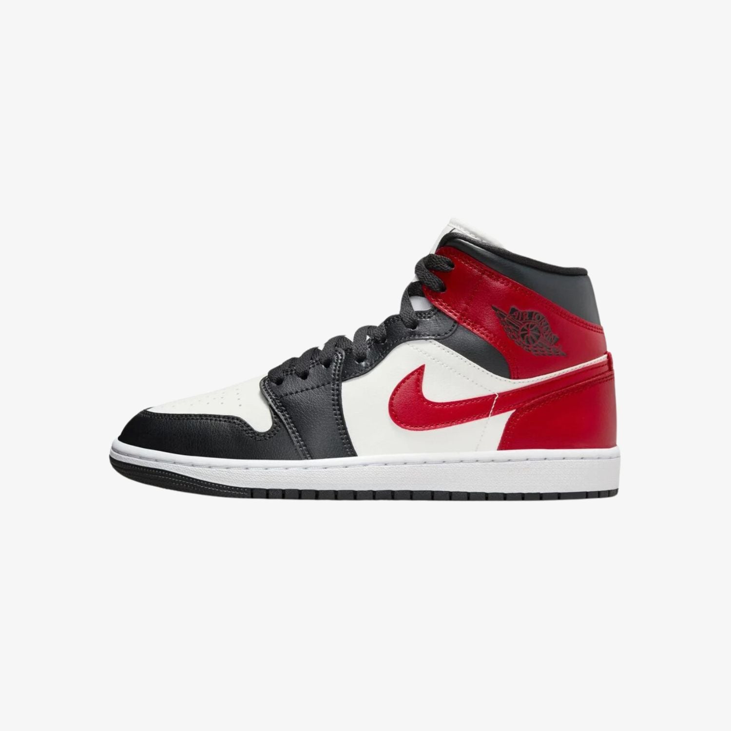 Air Jordan 1 Mid "Gym Red Off Noir"
