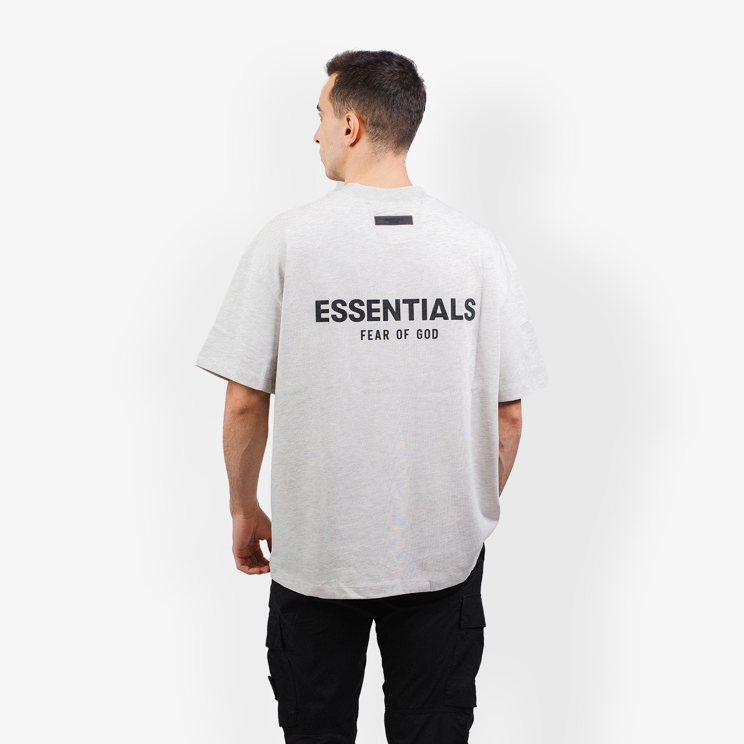 Tricou Essentials Fear of God "Light Oatmeal"
