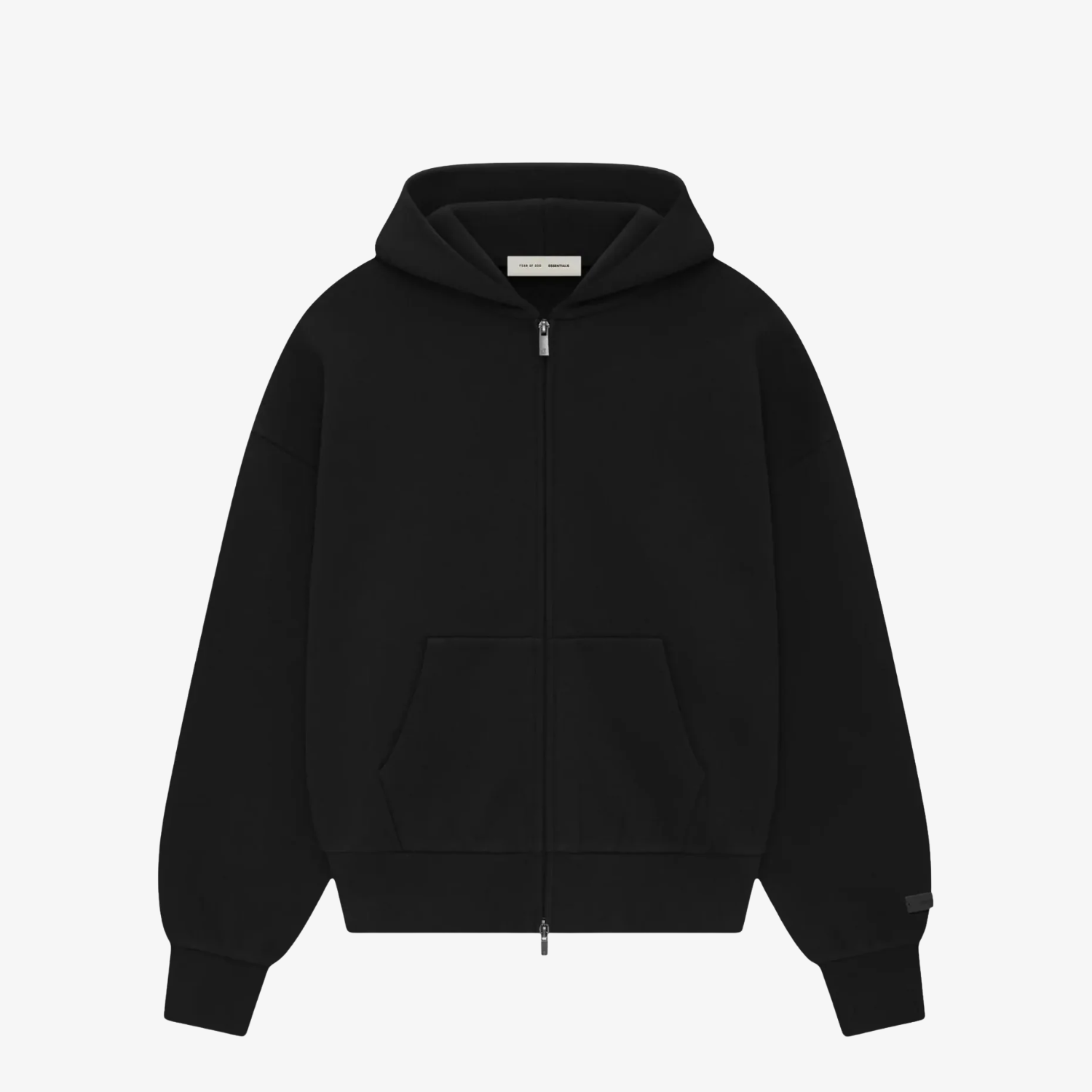 Hanorac Essentials Fear Of God Zip Up "Jet Black"