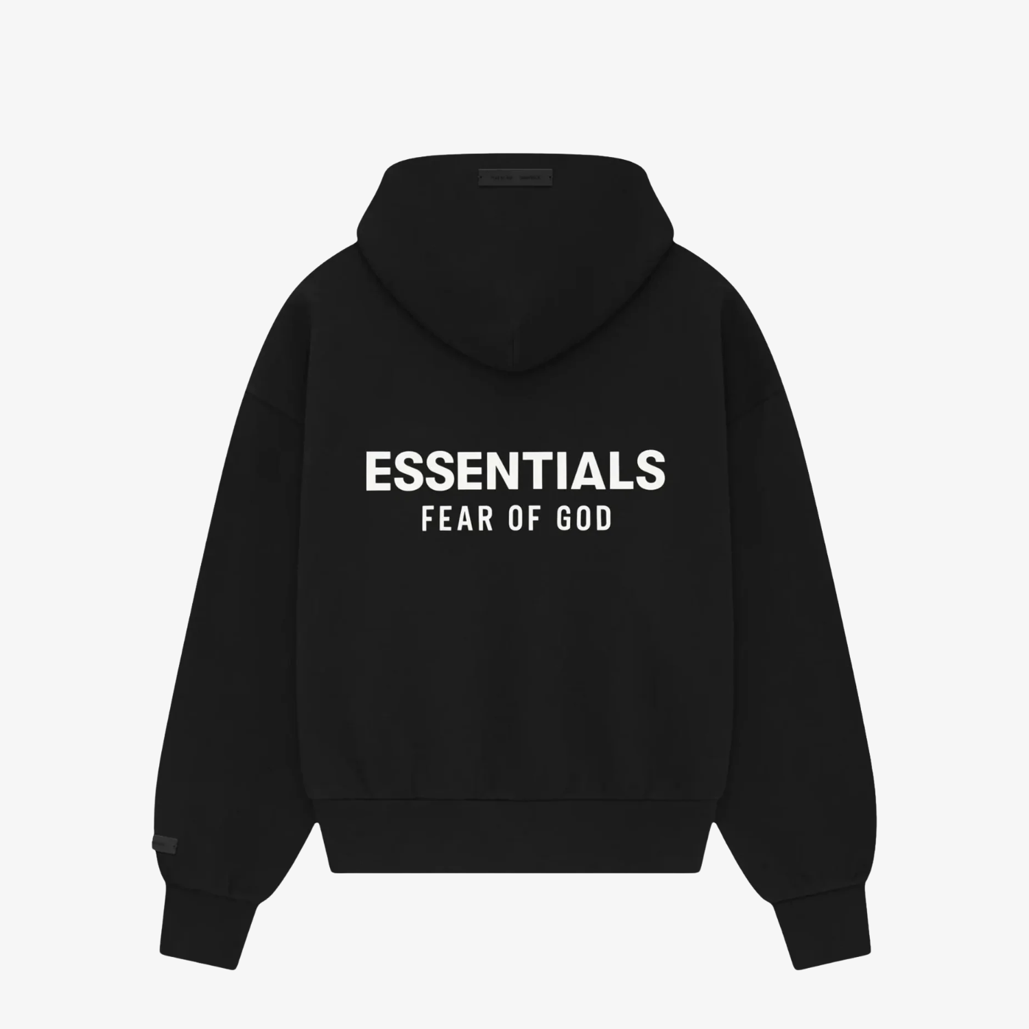 Hanorac Essentials Fear Of God Zip Up "Jet Black"