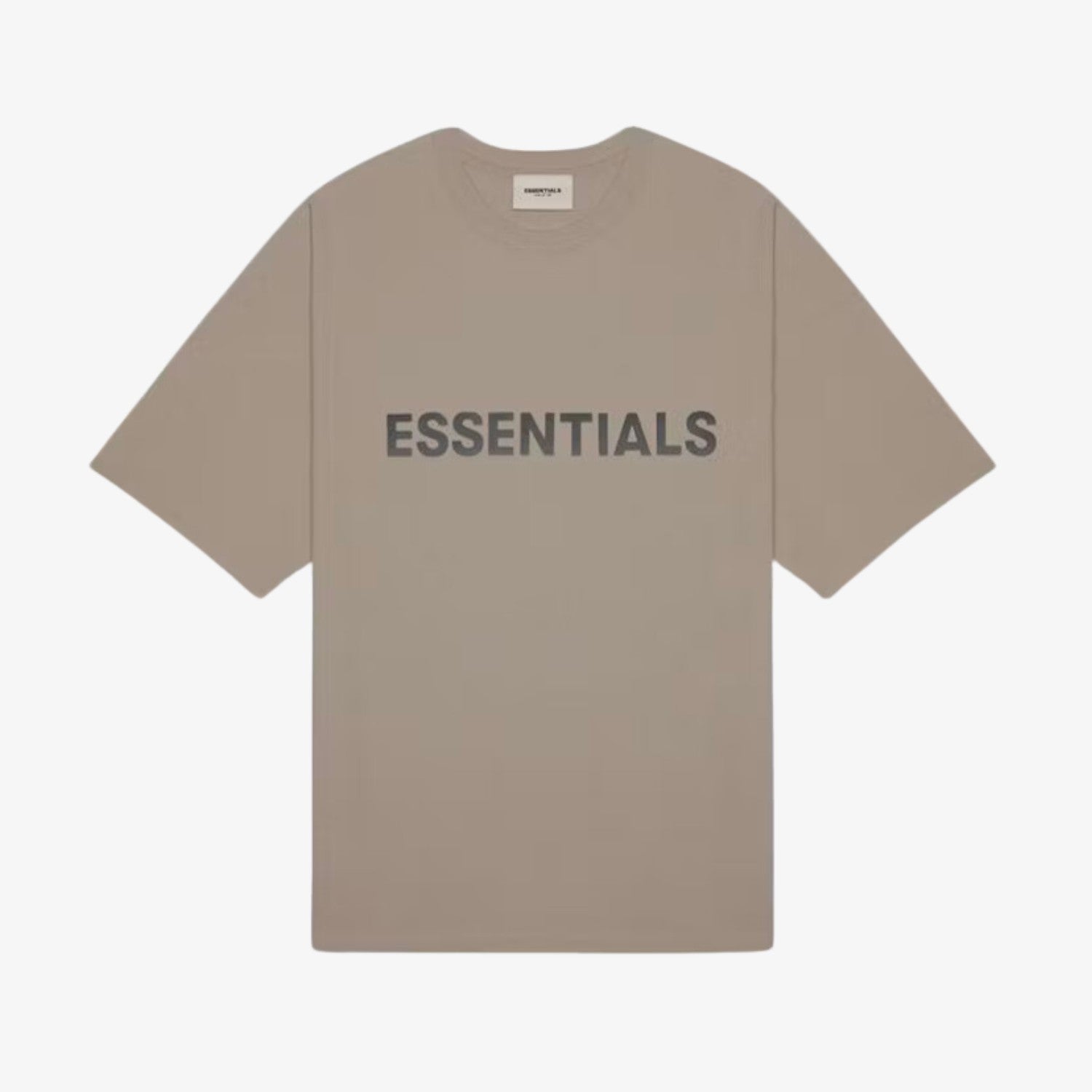 Tricou Essentials Fear of God Applique "Taupe"