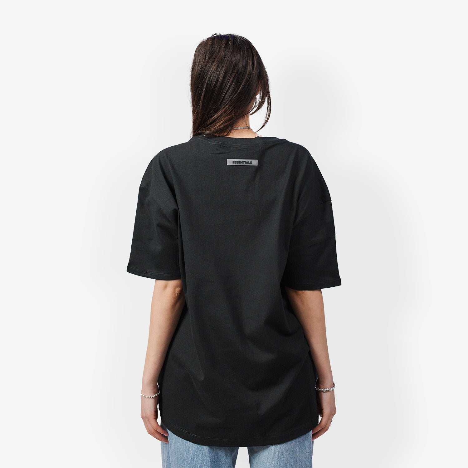 Tricou Essentials Fear of God Applique "Black"
