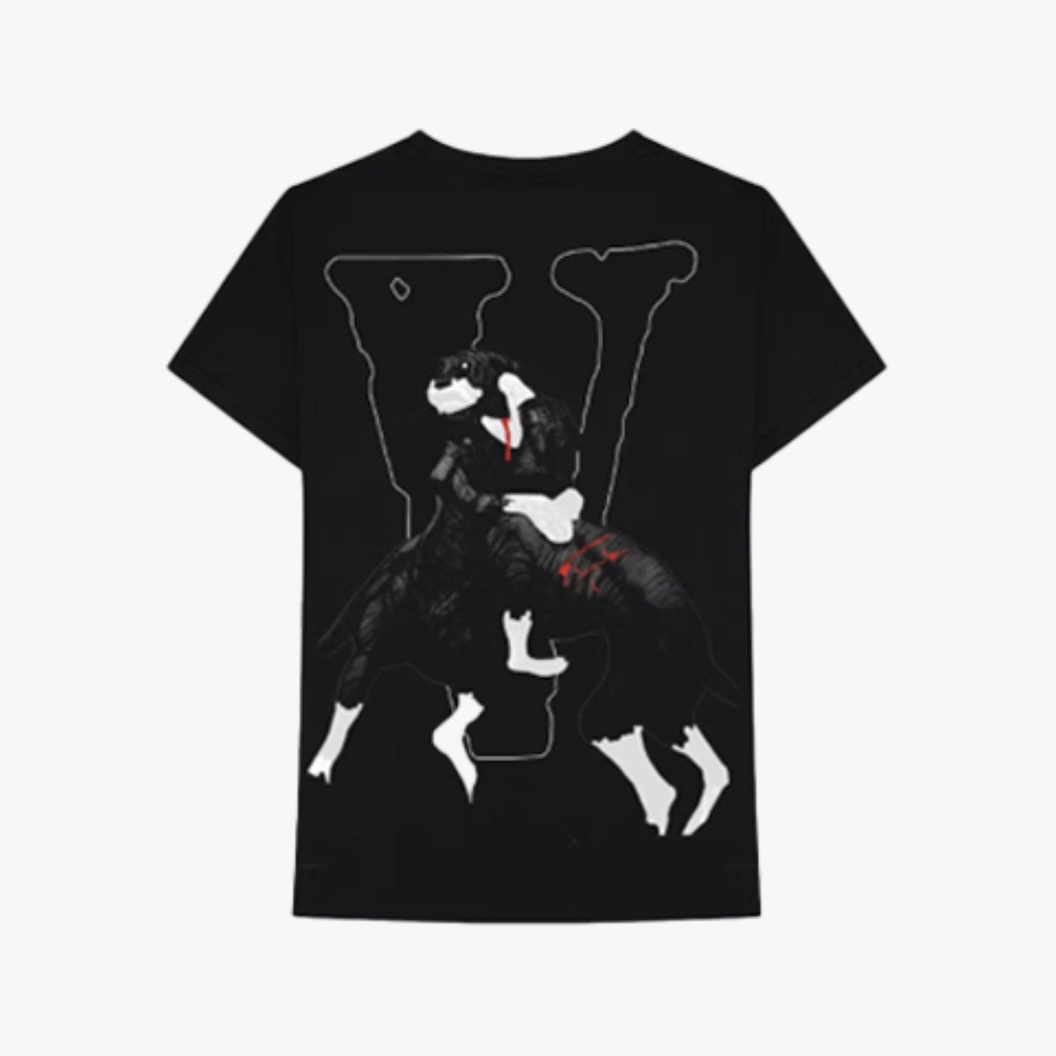 tricou-vlone-dog-black-unfazed-2