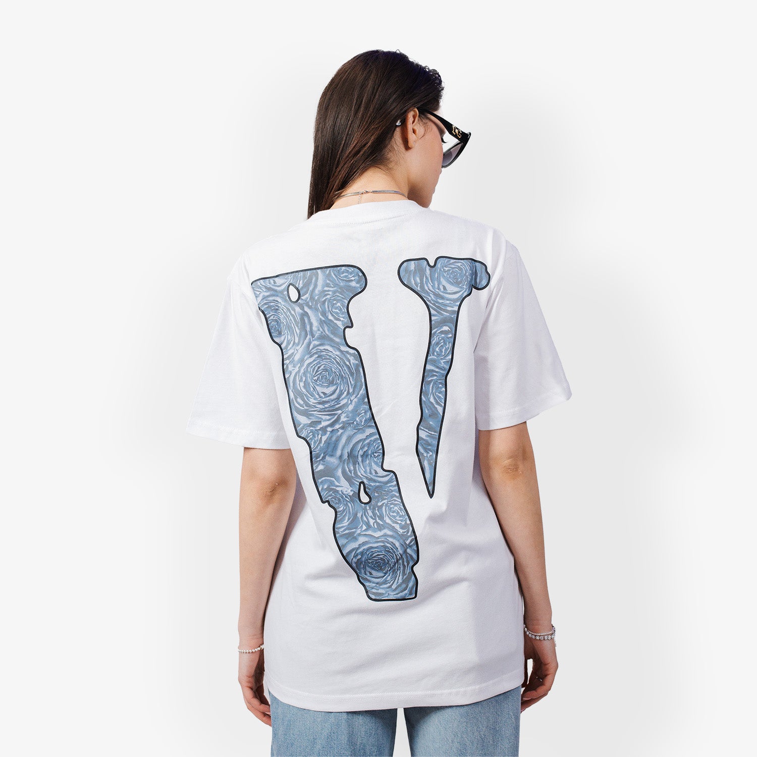 Tricou Pop Smoke x Vlone "The Woo White"